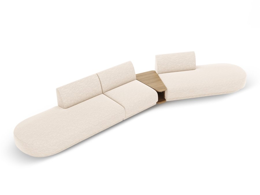 MICADONI  Modulsofa til hyre, Miley, 5 seter, 425x137x70