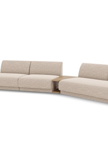 MICADONI  Modulsofa til hyre, Miley, 5 seter, 425x137x70