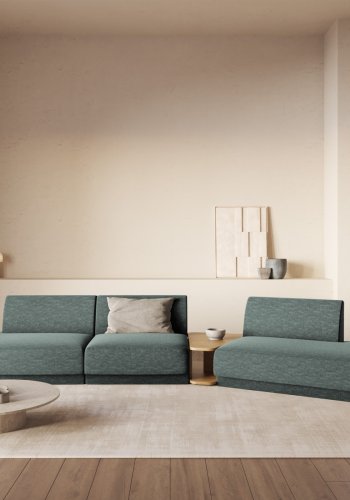 MICADONI  Modulsofa til hyre, Miley, 5 seter, 425x137x70