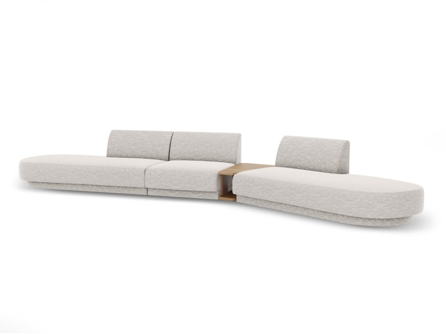 MICADONI  Modulsofa til hyre, Miley, 5 seter, 425x137x70