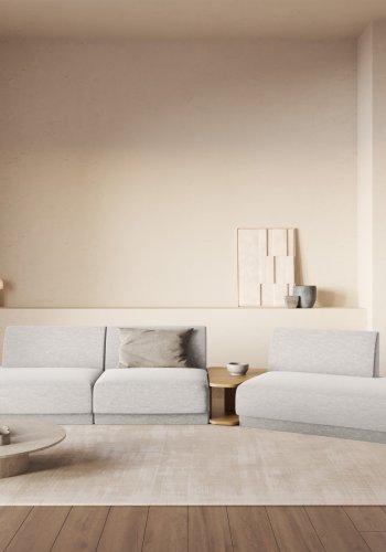 MICADONI  Modulsofa til hyre, Miley, 5 seter, 425x137x70