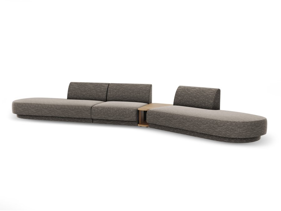 MICADONI  Modulsofa til hyre, Miley, 5 seter, 425x137x70