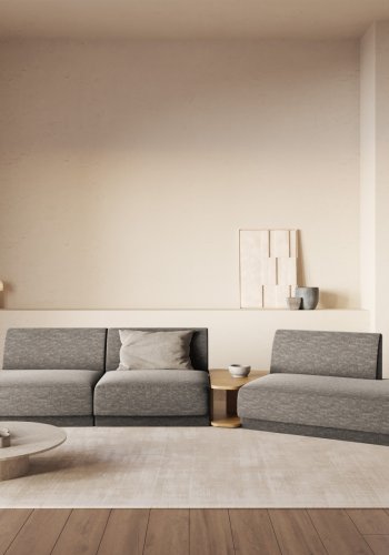 MICADONI  Modulsofa til hyre, Miley, 5 seter, 425x137x70