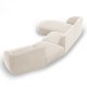 MICADONI  Modulsofa i flyel, venstre, Miley, 4 seter, 320x132x70