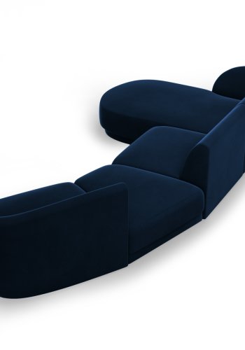 MICADONI  Modulsofa i flyel, venstre, Miley, 4 seter, 320x132x70