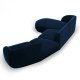 MICADONI  Modulsofa i flyel, venstre, Miley, 4 seter, 320x132x70