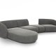 MICADONI  Modulsofa i flyel, venstre, Miley, 4 seter, 320x132x70