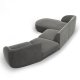 MICADONI  Modulsofa i flyel, venstre, Miley, 4 seter, 320x132x70