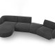 MICADONI  Modulsofa i flyel, venstre, Miley, 4 seter, 320x132x70