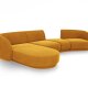 MICADONI  Modulsofa i flyel, venstre, Miley, 4 seter, 320x132x70