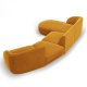 MICADONI  Modulsofa i flyel, venstre, Miley, 4 seter, 320x132x70