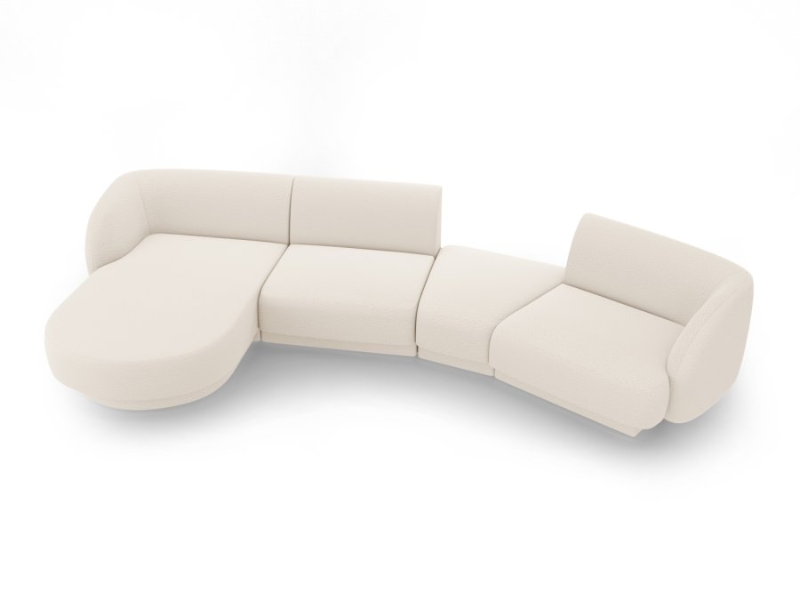 MICADONI  Modulsofa til venstre, Miley, 4 seter, 320x132x70