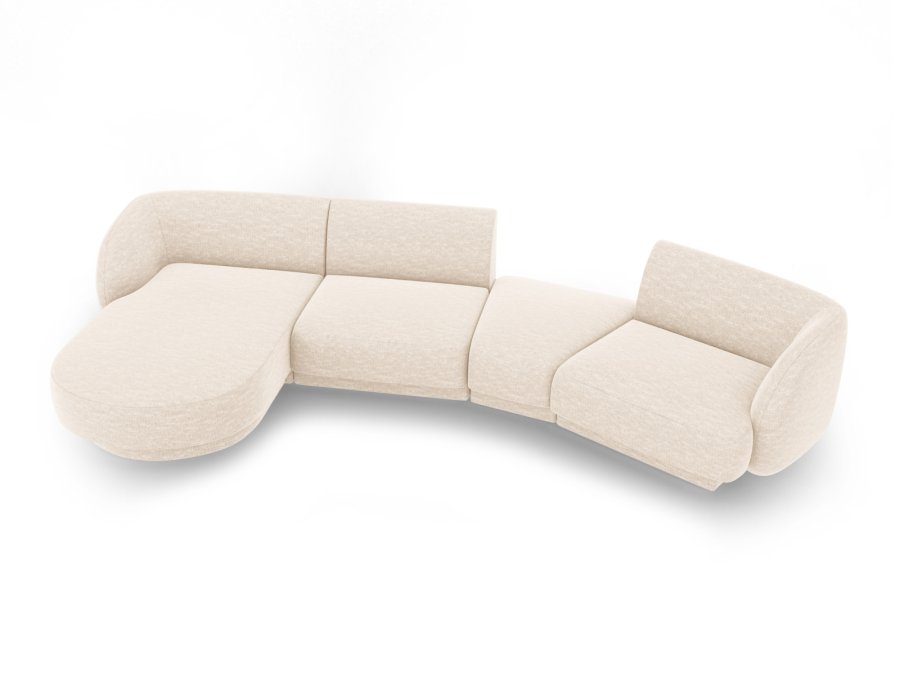 MICADONI  Modulsofa til venstre, Miley, 4 seter, 320x132x70