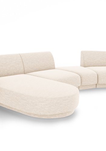 MICADONI  Modulsofa til venstre, Miley, 4 seter, 320x132x70