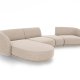 MICADONI  Modulsofa til venstre, Miley, 4 seter, 320x132x70