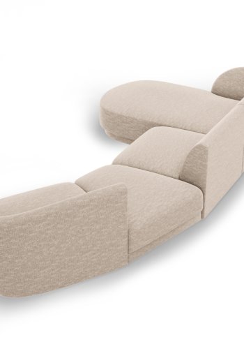 MICADONI  Modulsofa til venstre, Miley, 4 seter, 320x132x70