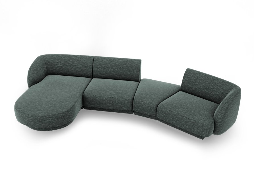 MICADONI  Modulsofa til venstre, Miley, 4 seter, 320x132x70