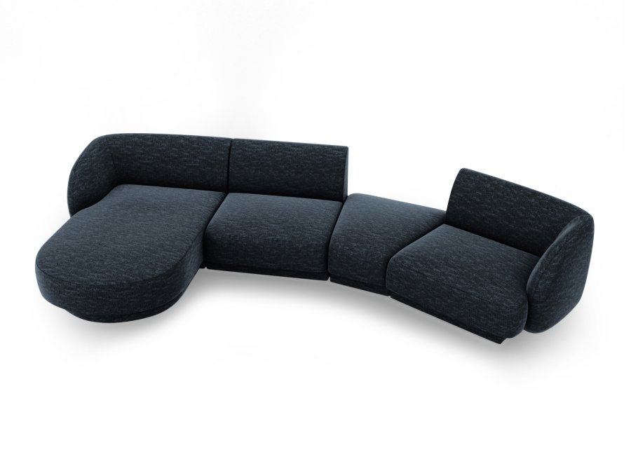 MICADONI  Modulsofa til venstre, Miley, 4 seter, 320x132x70