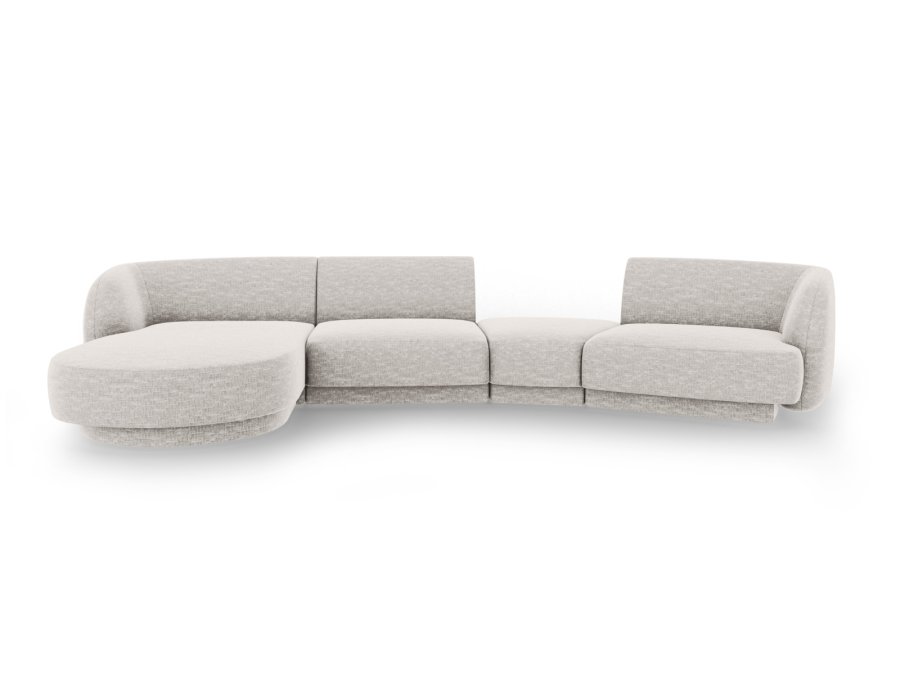 MICADONI  Modulsofa til venstre, Miley, 4 seter, 320x132x70