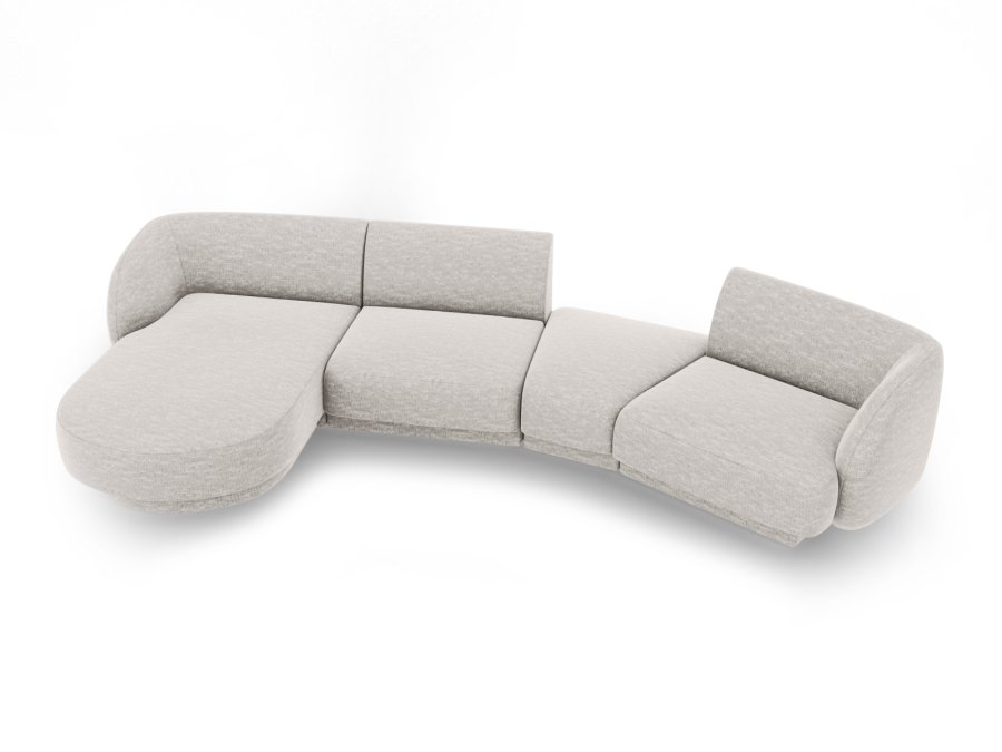 MICADONI  Modulsofa til venstre, Miley, 4 seter, 320x132x70