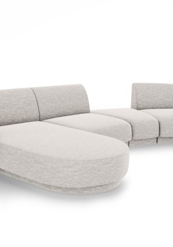 MICADONI  Modulsofa til venstre, Miley, 4 seter, 320x132x70