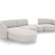 MICADONI  Modulsofa til venstre, Miley, 4 seter, 320x132x70