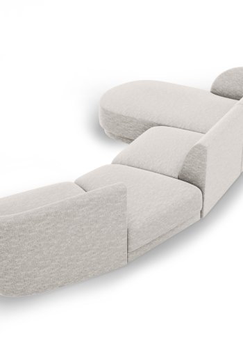 MICADONI  Modulsofa til venstre, Miley, 4 seter, 320x132x70