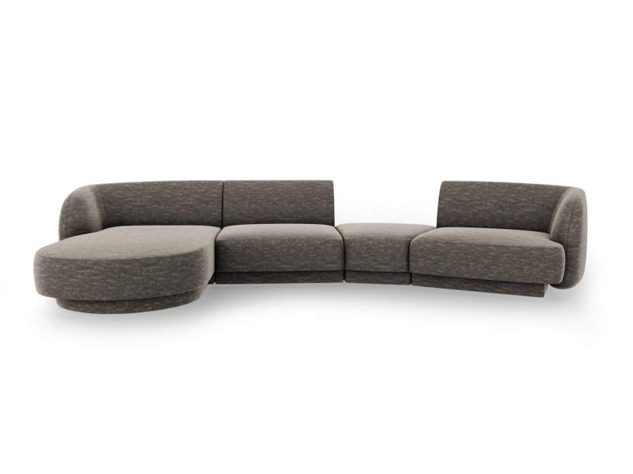 MICADONI  Modulsofa til venstre, Miley, 4 seter, 320x132x70