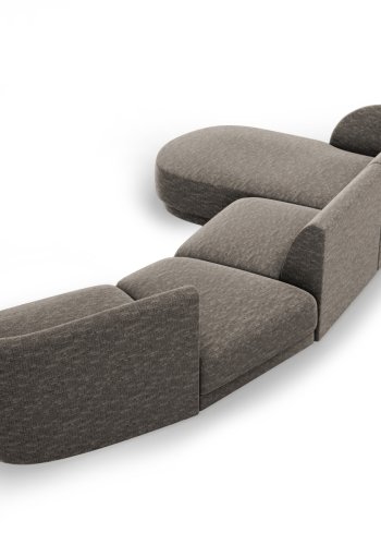 MICADONI  Modulsofa til venstre, Miley, 4 seter, 320x132x70