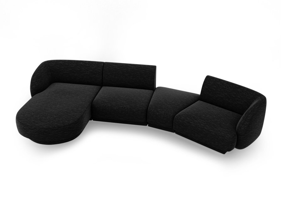 MICADONI  Modulsofa til venstre, Miley, 4 seter, 320x132x70