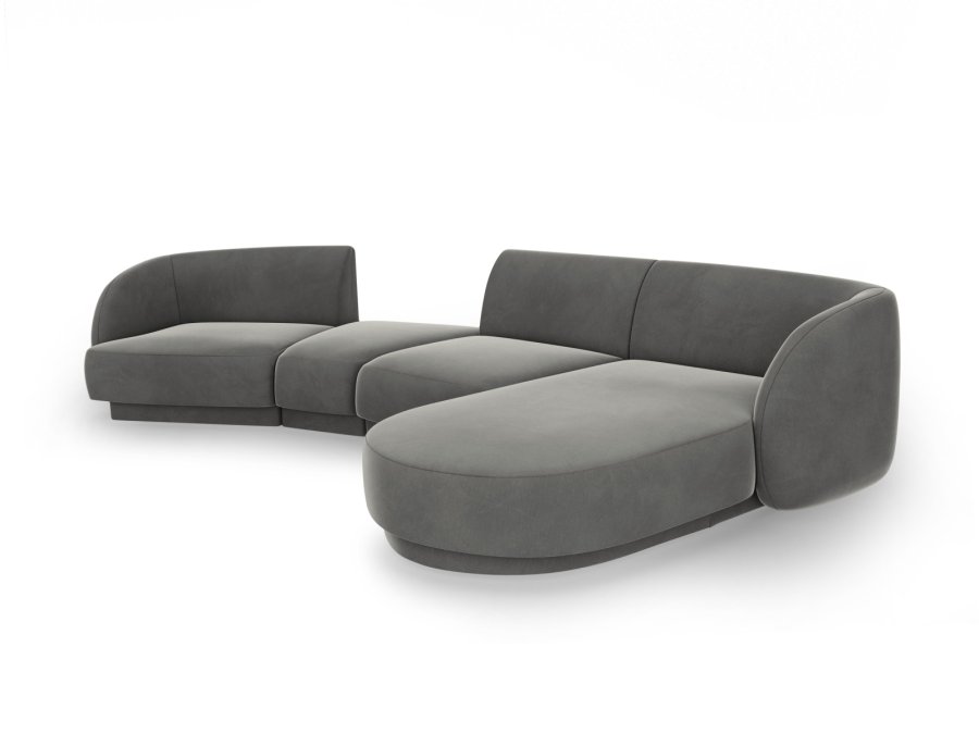 MICADONI  Modulsofa i flyel til hyre, Miley, 4 seter, 320x132x70