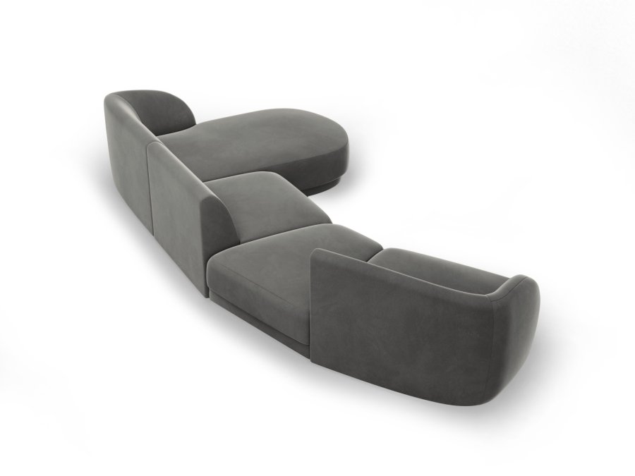 MICADONI  Modulsofa i flyel til hyre, Miley, 4 seter, 320x132x70