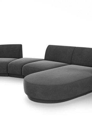 MICADONI  Modulsofa i flyel til hyre, Miley, 4 seter, 320x132x70