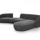 MICADONI  Modulsofa i flyel til hyre, Miley, 4 seter, 320x132x70