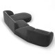 MICADONI  Modulsofa i flyel til hyre, Miley, 4 seter, 320x132x70