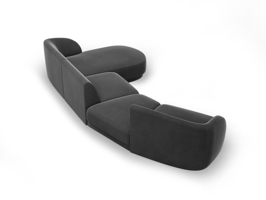 MICADONI  Modulsofa i flyel til hyre, Miley, 4 seter, 320x132x70