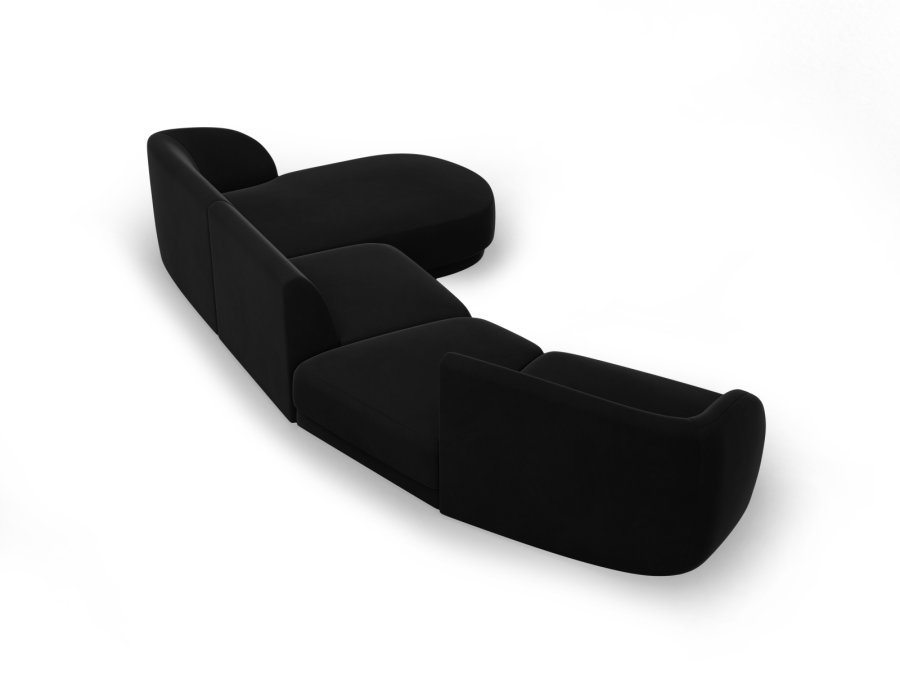 MICADONI  Modulsofa i flyel til hyre, Miley, 4 seter, 320x132x70