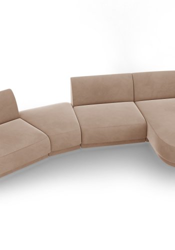 MICADONI  Modulsofa i flyel til hyre, Miley, 4 seter, 320x132x70