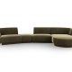 MICADONI  Modulsofa i flyel til hyre, Miley, 4 seter, 320x132x70