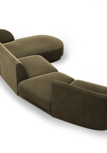 MICADONI  Modulsofa i flyel til hyre, Miley, 4 seter, 320x132x70