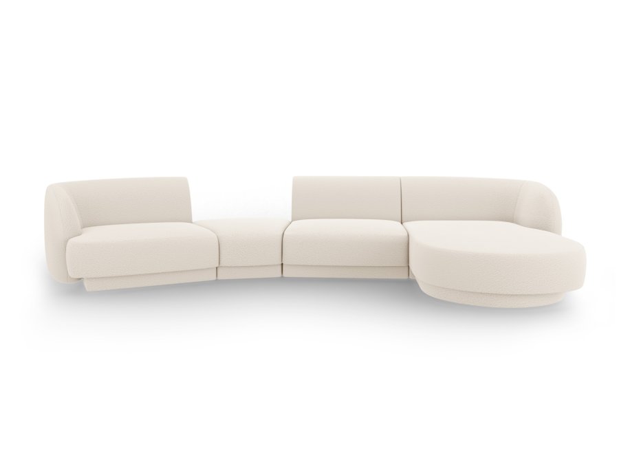 MICADONI  Modulsofa til hyre, Miley, 4 seter, 320x132x70