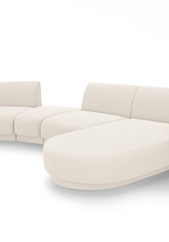 MICADONI  Modulsofa til hyre, Miley, 4 seter, 320x132x70