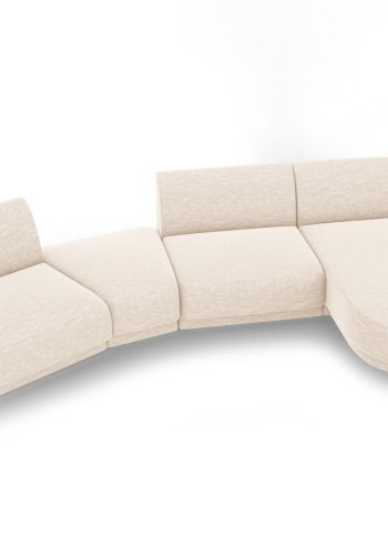 MICADONI  Modulsofa til hyre, Miley, 4 seter, 320x132x70