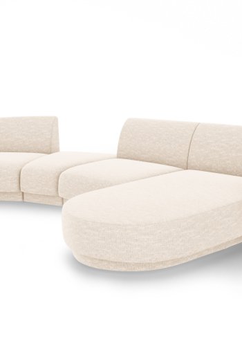 MICADONI  Modulsofa til hyre, Miley, 4 seter, 320x132x70