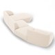 MICADONI  Modulsofa til hyre, Miley, 4 seter, 320x132x70
