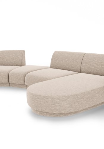 MICADONI  Modulsofa til hyre, Miley, 4 seter, 320x132x70