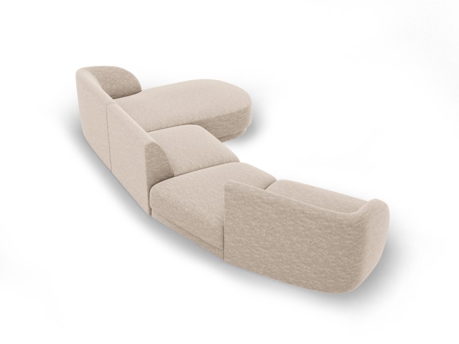MICADONI  Modulsofa til hyre, Miley, 4 seter, 320x132x70