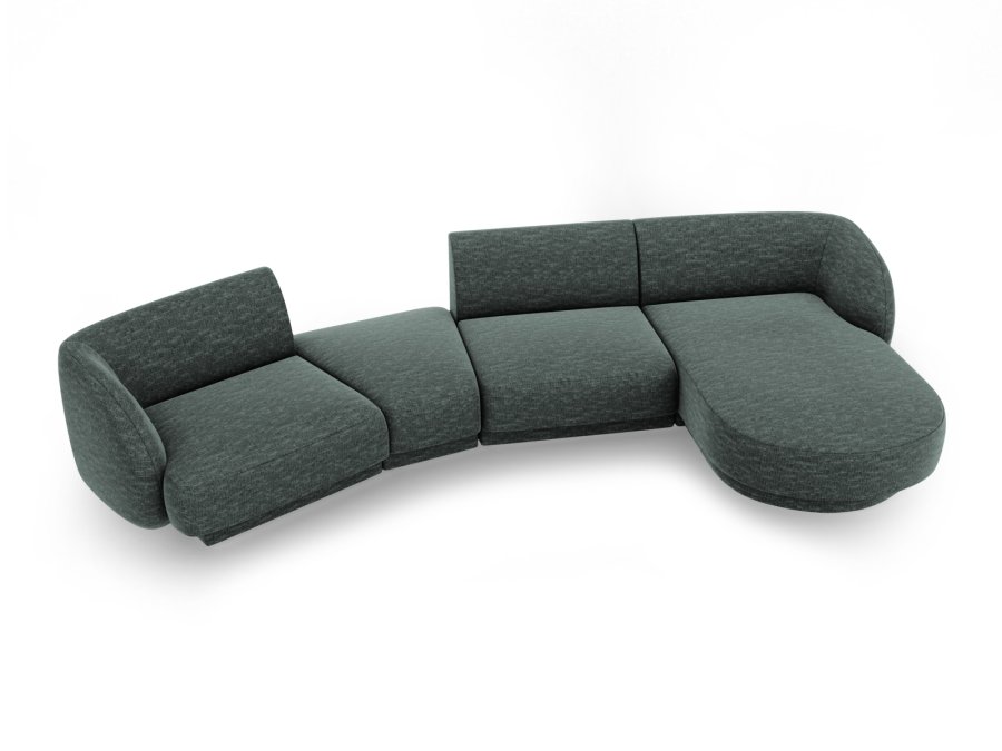 MICADONI  Modulsofa til hyre, Miley, 4 seter, 320x132x70