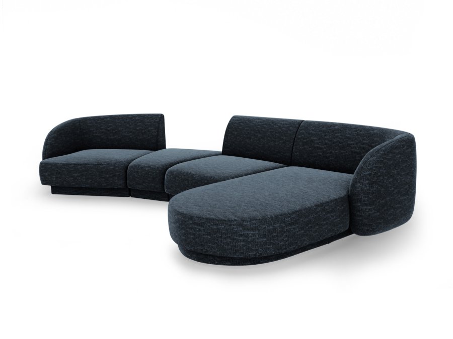 MICADONI  Modulsofa til hyre, Miley, 4 seter, 320x132x70