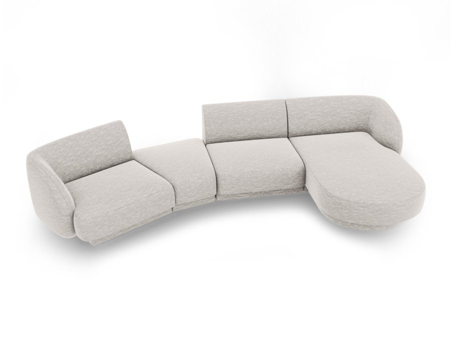 MICADONI  Modulsofa til hyre, Miley, 4 seter, 320x132x70